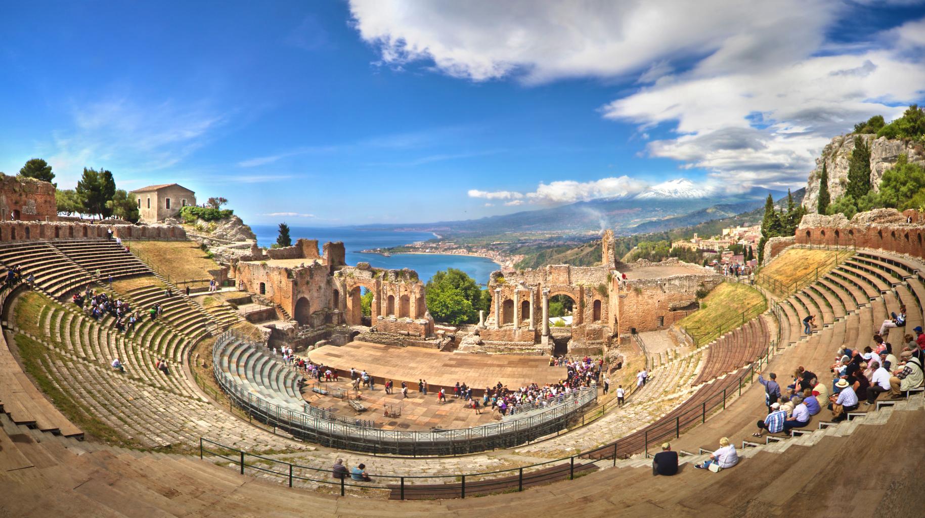 Teatro di Taormina, Sicily